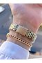 Steel Cord 30 Mt Water Resistant Women Wrist Watch+Bracelet Byn.13969.5 - 3