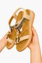Women's Sandals Rope Drawstring Stone Fashion Women's Sandals Cream - 2