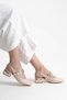 Bomb Shiny Money Accessory Square Toe Gold Heeled Women's Shoes - 3