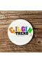10 Pieces Round Wooden Coasters Special for the Firm - 2
