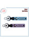 Set of 2 Keychains with Names Written, Sky Blue-Purple, Farewell Gift for Students – Child and Crescent Star