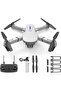 E88 Drone with HD Dual Camera, Obstacle Avoidance, Foldable, Height Keep, Mini. (Multicolour) - 5