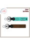 Gift to Present Proudly as Veli, Volleyball Ball Keychain Set, Turquoise-Light Brown