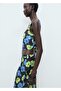 Long skirt with floral print - 8