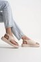 Finger Flip Flops, Over-The-Toe Gold Accessory Women's Sandals - 2