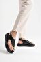 Feyz Boutique Wedges Flip Flops Buckle Ankle Strap Stylish Sandals - 3