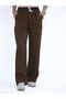Women's Sofia Linen Fabric Striped High Waist Wide Leg Relaxed Fit Lace-Up Elastic Waist Casual Pants