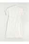 Giyçık Store Den Ecru Shirt Collar Linen Blend Dress - 6