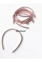 Elegant Grosgrain Fabric Wrapped Women's Crown 10 Pieces - 5
