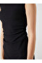 Black Backless Slit Midi Dress - 4