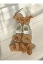 Hydrangea Maternity Mother's Crown Bandana and Baby Booties - 2