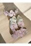 Hydrangea Maternity Mother's Crown Bandana and Baby Booties - 5