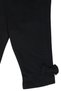 Baby Girl Cotton Set of 2 Fuchsia and Black Tights - 6