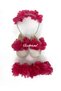 Laser Floral Maternity Mother's Crown Bandana and Baby Booties - 5