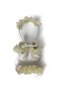 Laser Floral Maternity Mother's Crown Bandana and Baby Booties