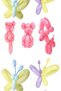 40 Sausage Balloons and 1 Mini Balloon Pump |   Mixed Color Sausage Balloon for Party Set of 40 - 6