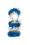 Laser Floral Maternity Mother's Crown Bandana and Baby Booties - 3