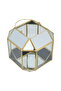 Al Saif Gallery Glass Storage Box, 19×16.5×16.5 cm - Transparent