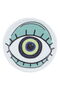 Porcelain Serving Plate Alsaif Gallery, 10 cm, Eye Pattern - White - 2