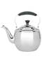 Indonesia Saif Gallery Steel Kettle, 4 Liters - Silver - 2
