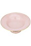 Porcelain Serving Plate, Alsaif Gallery, 30 cm, Round Base - Light Pink - 2