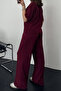 Women's Modal Fabric Short Sleeve Tracksuit Set 3081 - 7