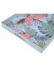 Plastic Serving Tray Alsaif Gallery, 48×35×4.6 cm, Rectangular, Flamingo Design - Blue - 3