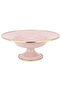 Porcelain Serving Plate, Alsaif Gallery, 30 cm, Round Base - Light Pink