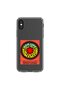 iPhone XS Compatible Transparent Case Red Hot Chili Peppers Design