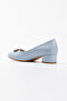 Women's 3 cm Buckle Short Thick Heeled Shoes - 4