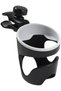 Universal Cup Holder for Stroller, Adjustable Large Caliber Bottle Holder, 360 Degree - 2