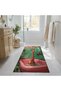 North Collection Giraffe Detailed Woven Base Modern Decorative Carpet in Bathtub Kuzey56 - 2