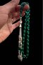 Certified Master Craftsmanship Emerald Green Fire Amber Prayer Beads Gift Wooden Boxed - 2