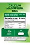 Calcium Magnesium Zinc Supplement | 90 Caplets | Non-Gmo, Gluten Free - 2