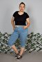 Plus Size Denim Capri – a Must-Have for Comfortable and Stylish Summer Outfits - 2