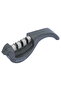 Sword Gallery 3-in-1 Handheld Steel Knife Sharpener - Grey - 2