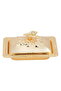 Rectangular Gold Engraved Steel Tamriya with Lid, 12.3 cm - 2