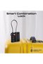 Smart Luggage Lock with Left-Behind Alerts, Loud Alarm, Global Tracking Compatibility, Durable Cut-Resistant Steel Shackle, Rechargeable Battery, Tag Light Indicator - 2