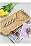 Stainless Steel Potato Masher & Garlic Masher Set – Ergonomic Handle Kitchen Utensils - 3