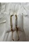 Zircon Stone Gold Color Women's Steel Bracelet - 4