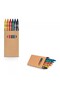 Cardboard box with six colored pencils - 2