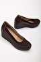 Ayakdaş 353 Women's Wedge Heel Classic Shoes Brown - 2