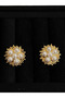 316 L Surgical Steel Daisy Steel Earrings with Pearl