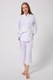 Joyed White Karate Suit Unisex Suit with Belt Alpaca Soft Texture and Bright Look - 5