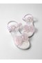 Girl's Pink Color Filled Soles Figured Stylish Evening Sandals - 2
