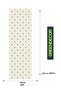 Strawberry Beige Cream Patterned Special Design Runner Digital Printed Decorative Tablecloth Stylish Home Decoration - 2