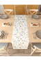 Leaf Bohemian Patterned Special Design Runner Digital Printed Decorative Tablecloth Modern Home Decoration