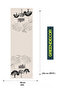 Forest Mountain Bird Patterned Special Design Runner Digital Printed Decorative Tablecloth Stylish Home Decoration - 2