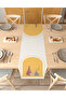 Vase Bohemian Patterned Special Design Runner Digital Printed Decorative Tablecloth Modern Home Decoration