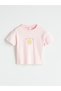 Lcw Crew Neck Floral Girl's T-Shirt Pack of 2 - 2